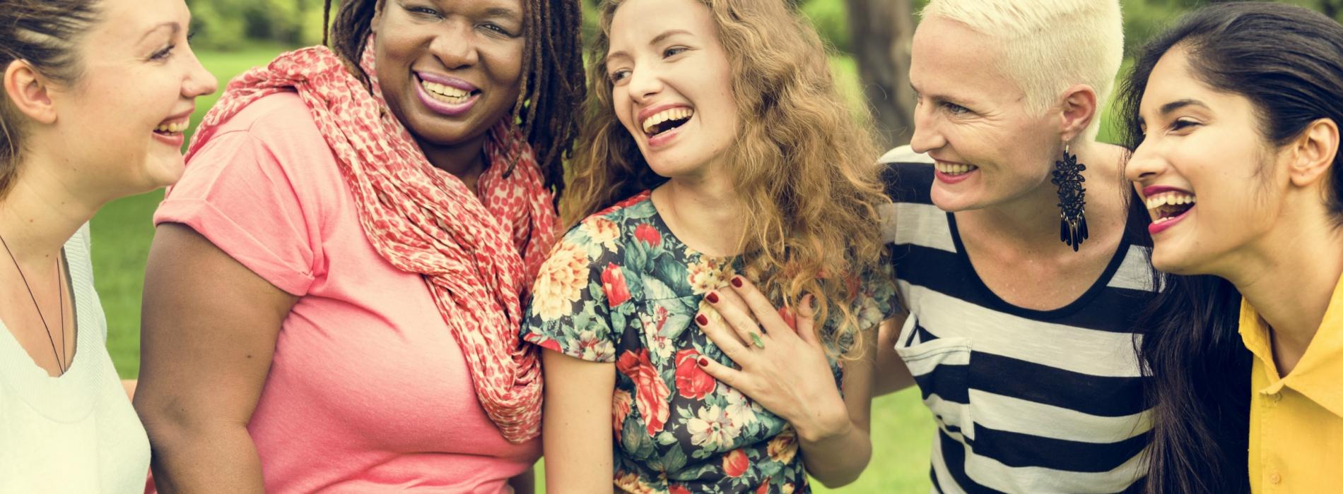 Group of Women Smiling